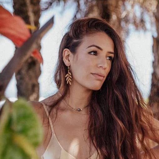 lovelevel – Großhandel Ohrhänger – Hawaii-Holz-Ohrringe | Maile