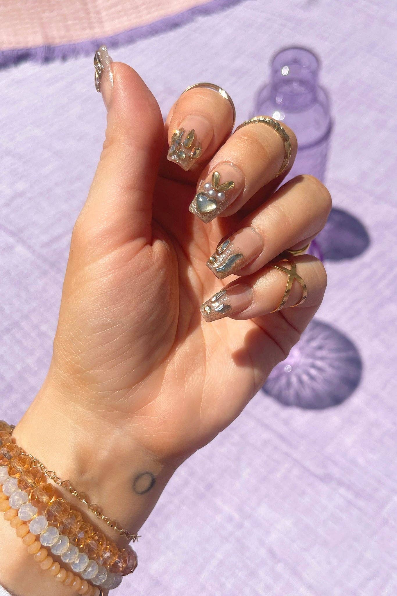 Oxalis Bliss - Wholesale Press-On/Fake Nails - zahra