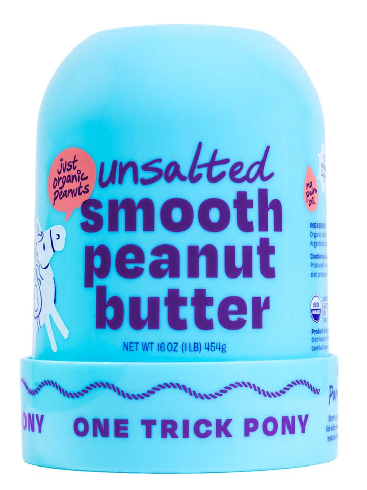 Organic Unsalted Peanut Butter for wholesale by One Trick Pony