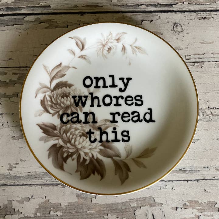 Pratos engraçados reciclados, Apenas Patas, Loja de Presentes, Turista por atacado de pretty little creeps