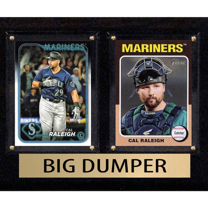 Cal Raleigh Big Dumper Mariners 2025 Topps Bowman Plaque and other Purchase Wholesale papier cadeau bleu marine. Free Returns & Net 60 Terms on Faire trending on Faire.