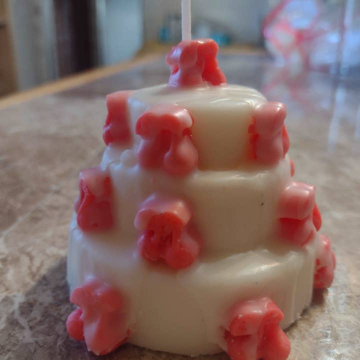 Körsbärsglasyrkakljus för wholesale av Scent Fushion Candles