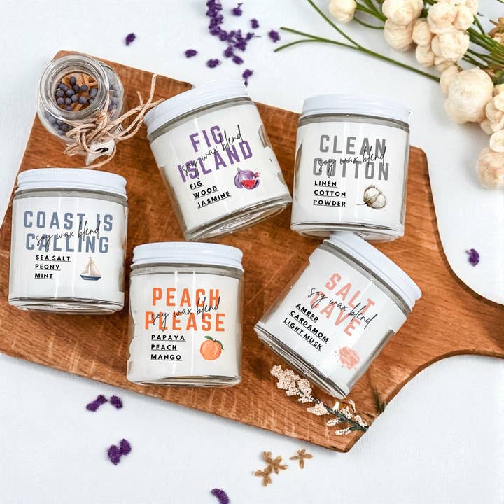 4oz Signature Spring & Summer Candles for wholesale by The Candle Warehouse