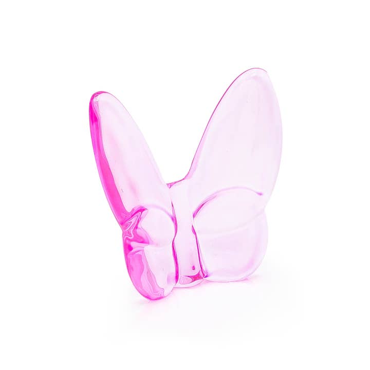 Lainy Home - Wholesale Decorative Tabletop Object - Le Mariposa Exclusive Crystal Butterfly Home Decor in Pink