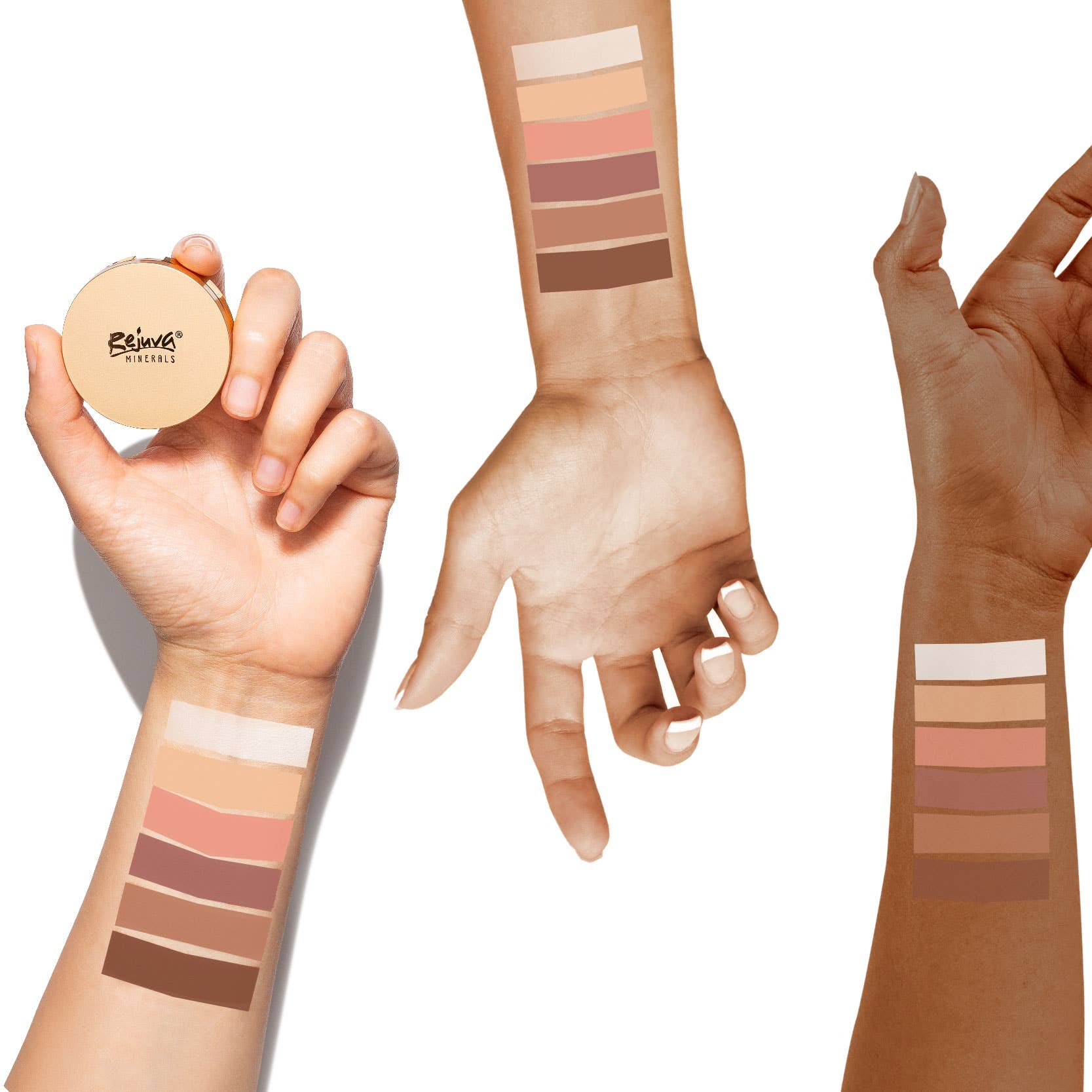 Rejuva Minerals - Wholesale Eyeshadow - Multi Purpose Pressed Eye Shades     
7