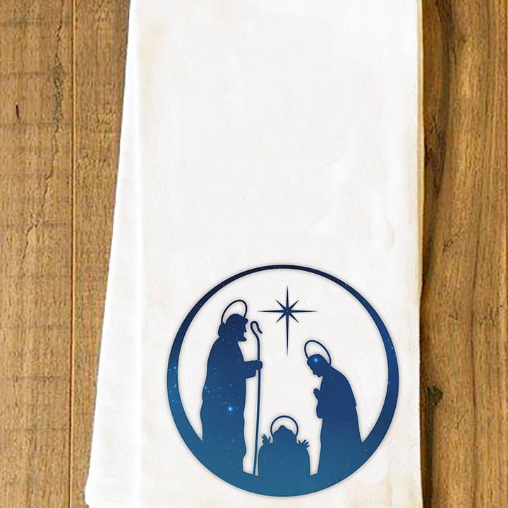 Nelson Gifts Wholesale - Wholesale Tea Towel - Nativity Tea Towel0