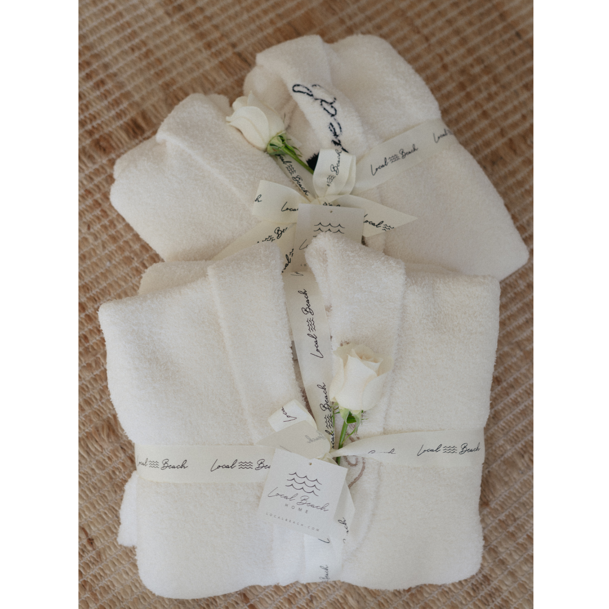 Local Beach - Vendita all'ingrosso Vestaglia - Donna - Accappatoio Heart Luxe della collezione Local Beach Love3