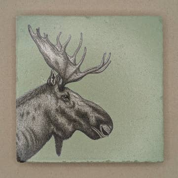 Tile - Moose for wholesale by moreydesign | ask a duck