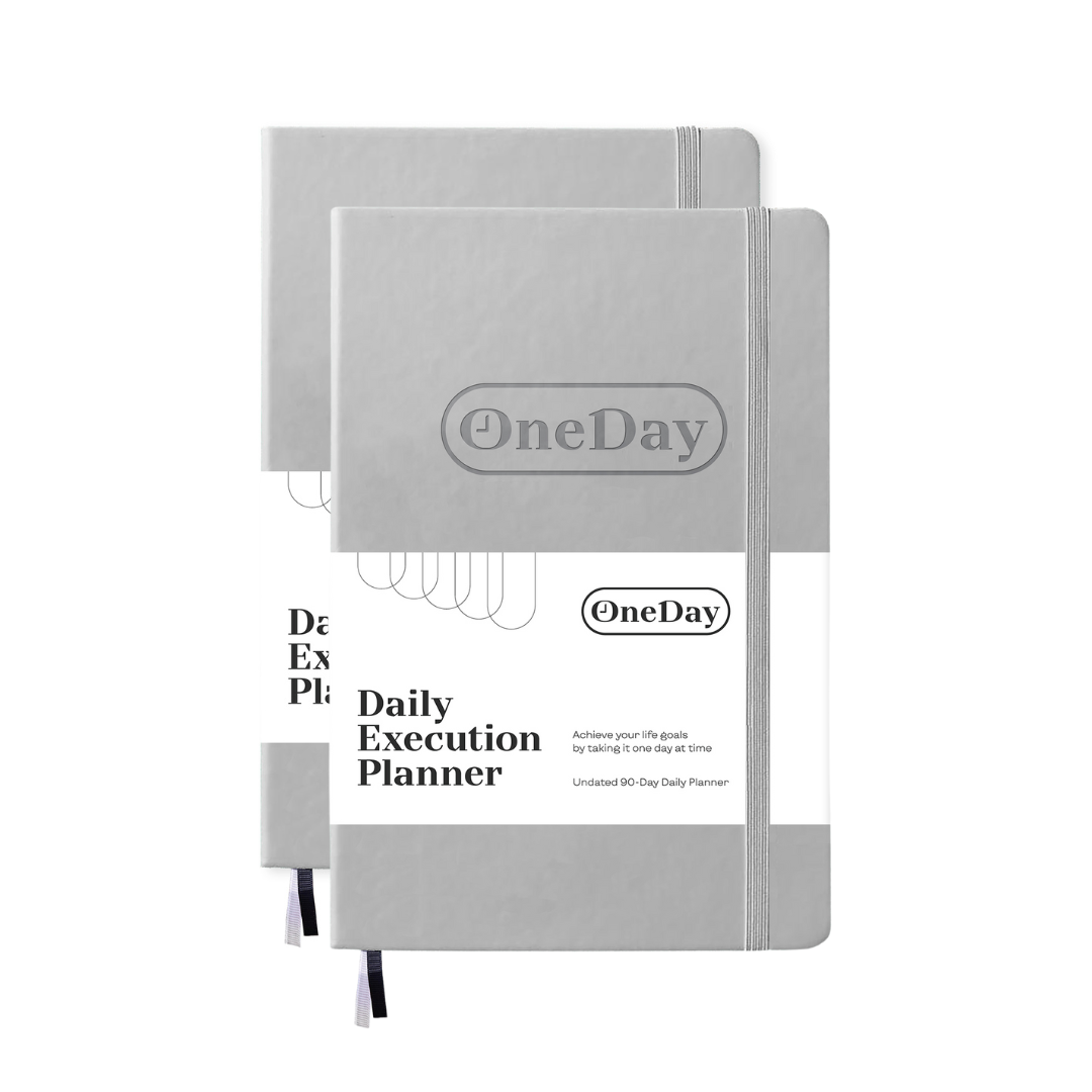 The One Day Co. - Wholesale Planner - Goal Getter Gray6