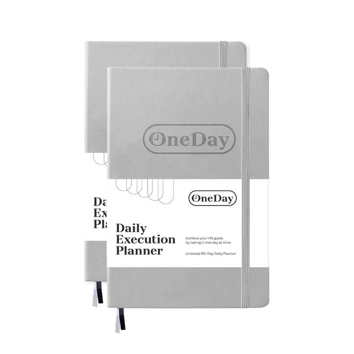 The One Day Co. - Wholesale Planner - Goal Getter Gray6