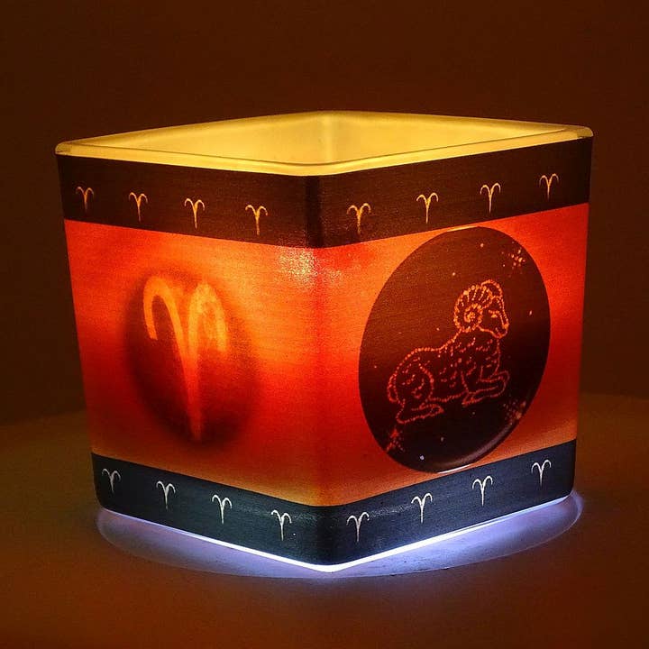 Vela de Salto Quântico - Signo de Carneiro por atacado de Aroma Greece