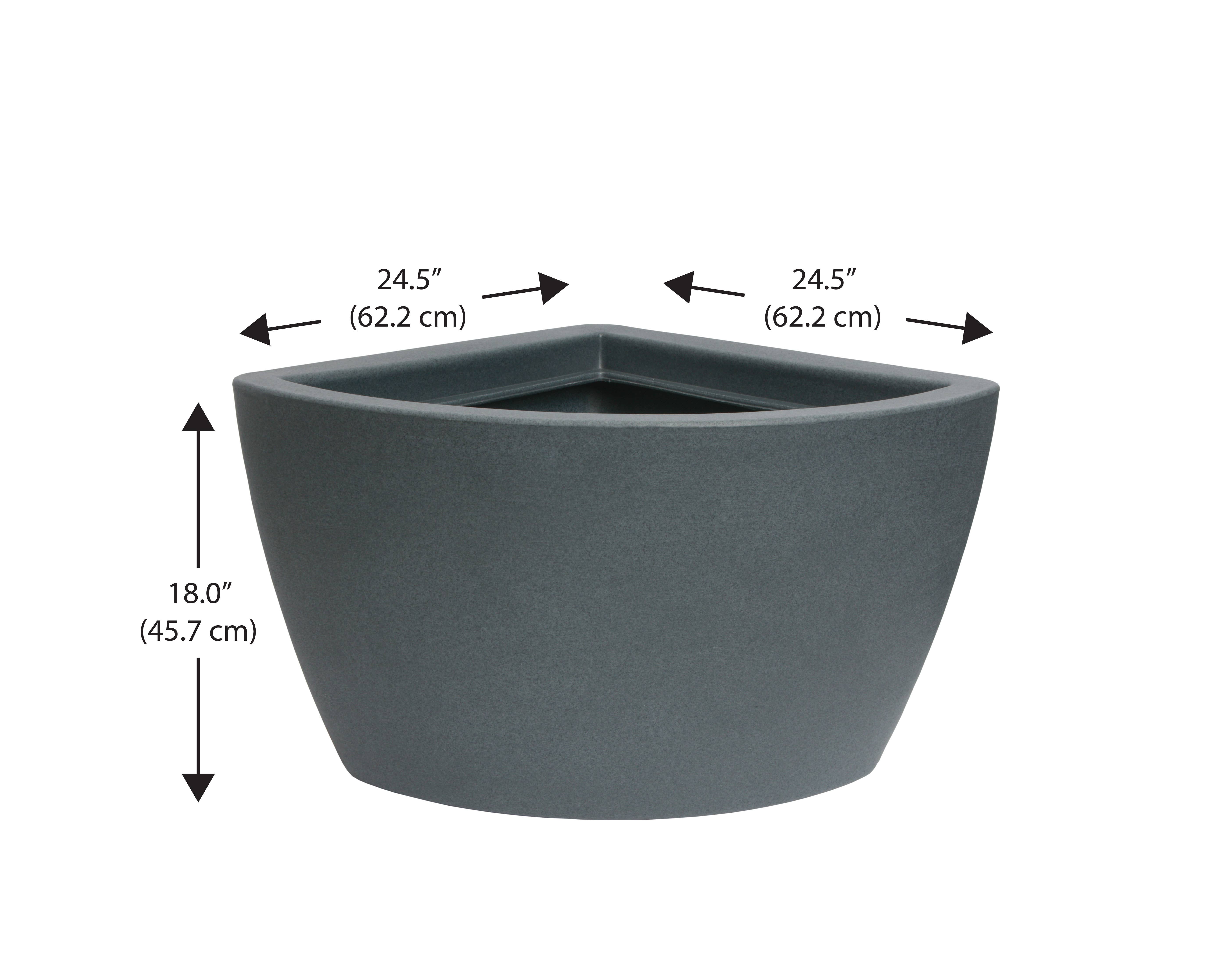 Algreen - Wholesale Planter Box - 26" Hampton Corner Planter5