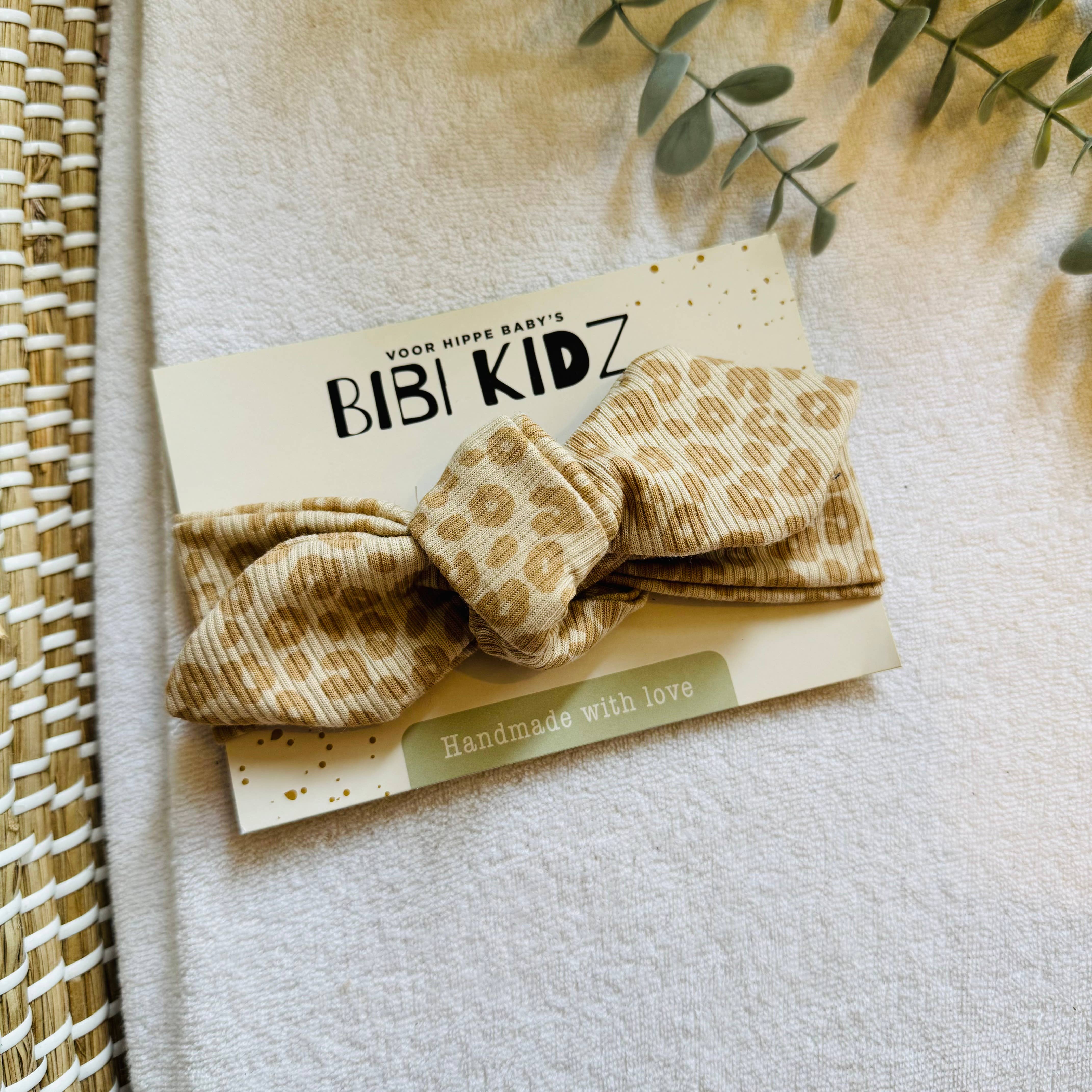 Bibi Kidz - Venta al por mayor Cinta para el pelo - Bebés - Diadema Pantera Beige0