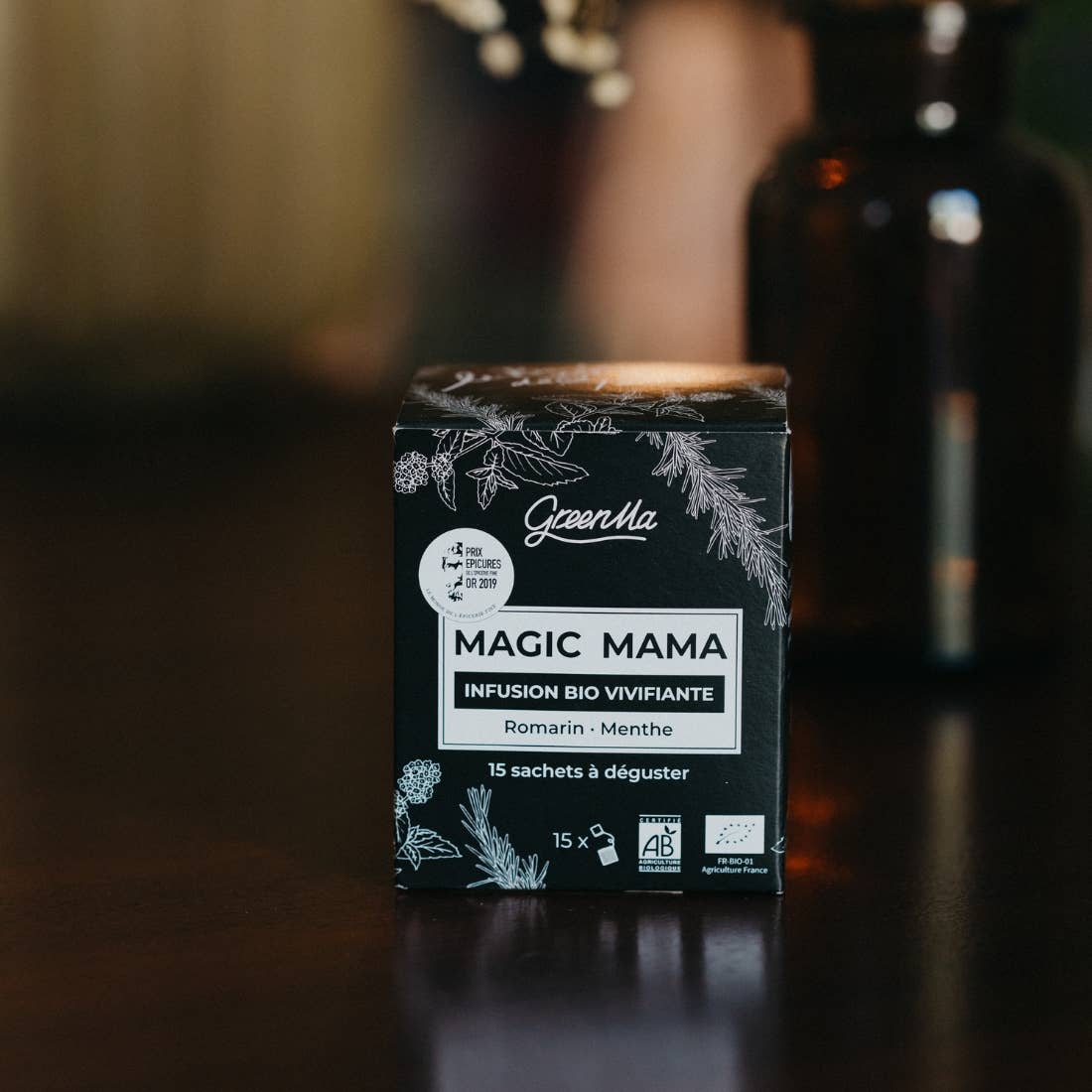 GreenMa - Wholesale Health/Detox Tea - Box of 15 bags of organic tea or infusions0