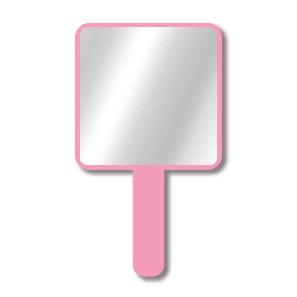 Efon International Corp. - Vente Miroir de maquillage - Mais d'abord le maquillage - Miroir à main léger de forme carrée3