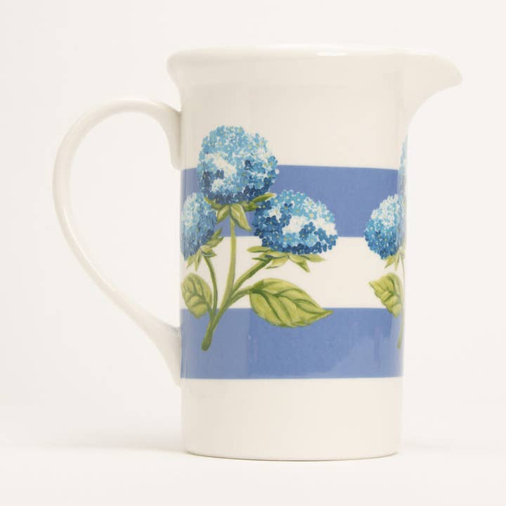 Hydrangea Pitcher for wholesale by Shard at Home