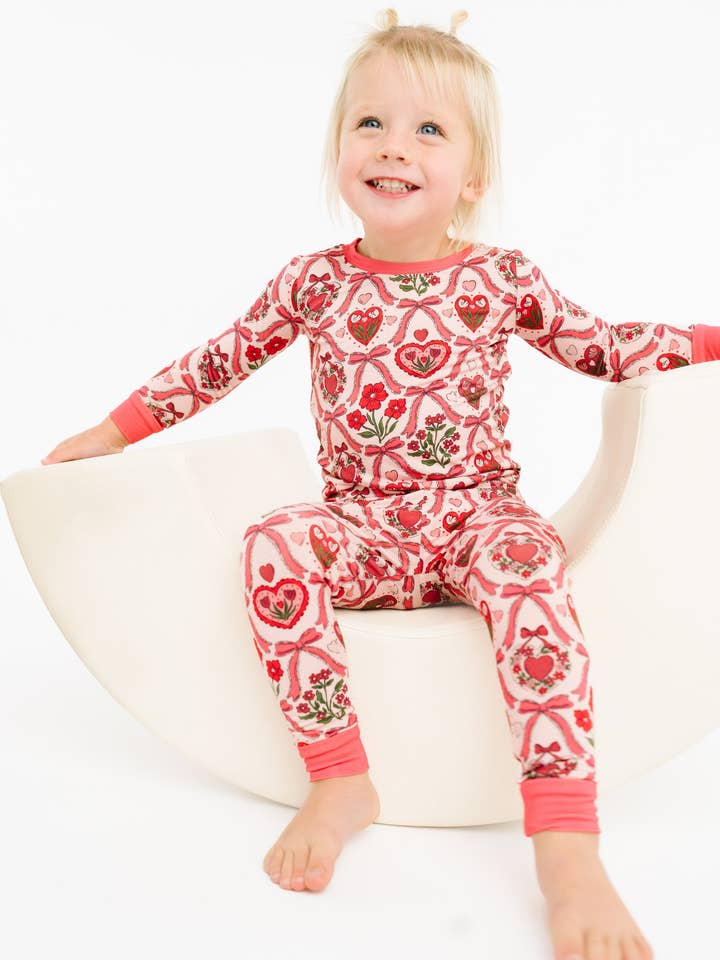 Sweetest Valentine Bamboo Set for wholesale by Little One Shop