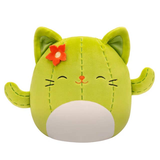 Authentic Street Signs - Wholesale Stuffed/Plush Toy - Kids & Baby - Squishmallow Plush Toy 8" Ms. Miss the Cactus Cat