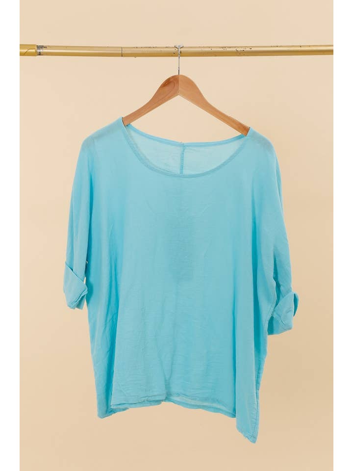 la maison des fibres naturelles – wholesale T-shirt – women's – t-shirts 1101 + SIZE60%cotton 40%linen18