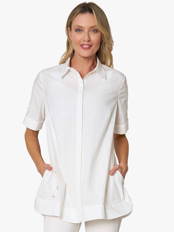 Stella Carakasi - Wholesale Button Down Shirt - Women's - Glamtastic Tunic6