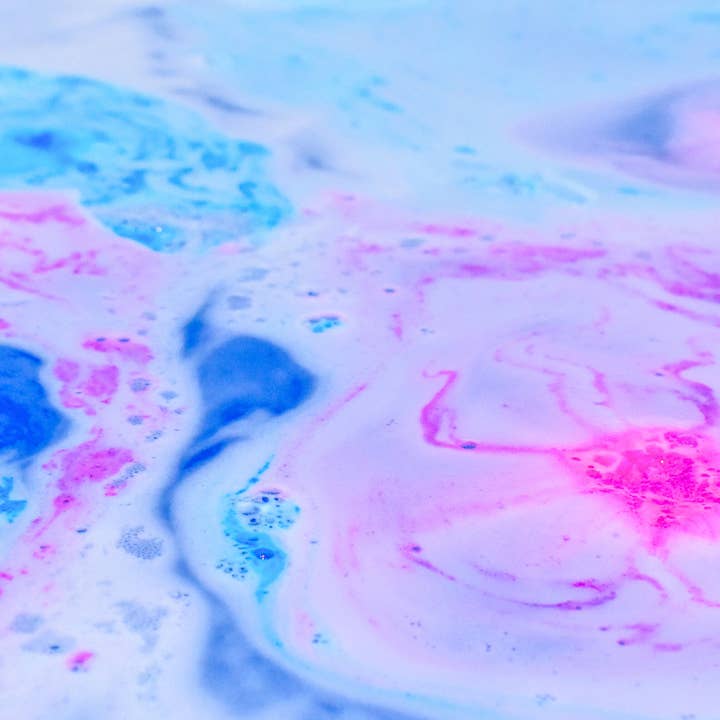 Small Batch Soaps - Wholesale Bath Bomb/Fizz - Cotton Candy Bath Bomb Crumble