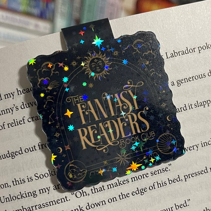 Fantasy Readers Book Club Holografische magnetische bladwijzer voor wholesale door bookshopbykendra