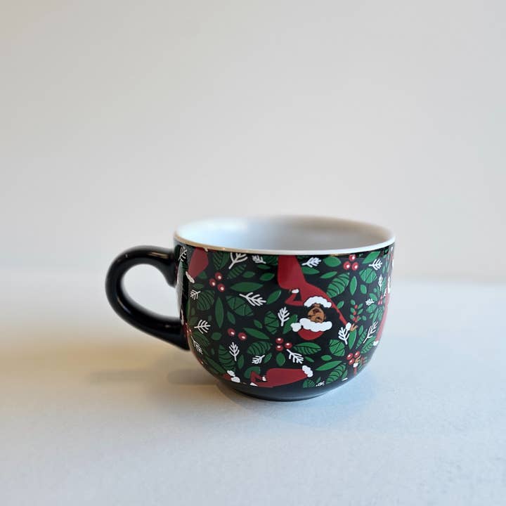 Black Paper Party - Wholesale Coffee Mug - Shark Tank Holiday Holly Soup Mug