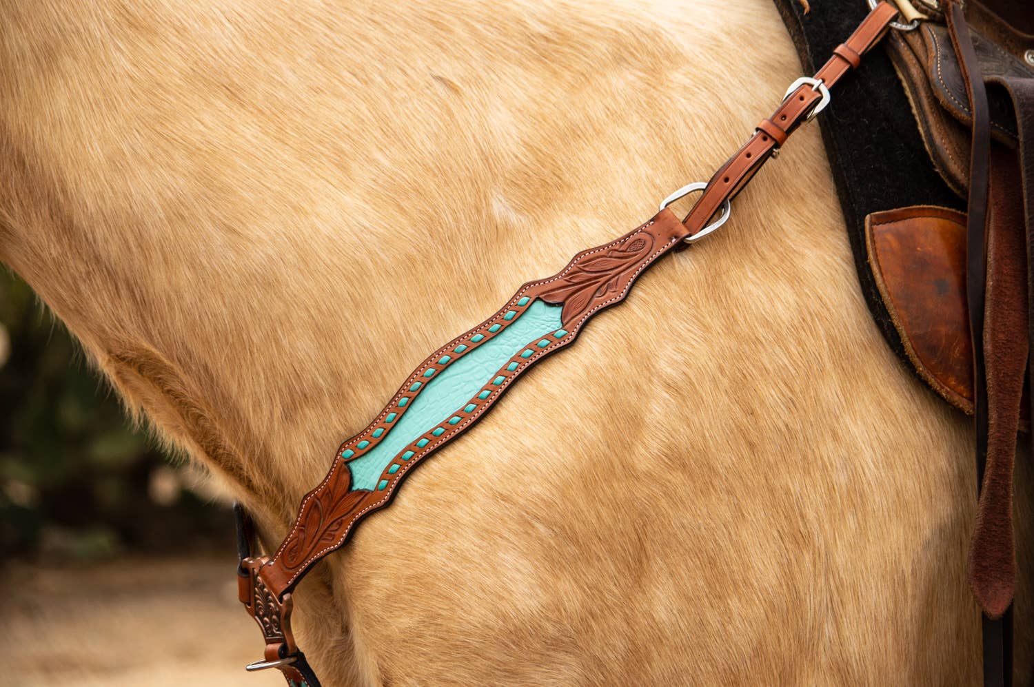 Schulz Equine - Wholesale Horseback Riding Gear - Bonanza Headstall and Breast Collar Set1