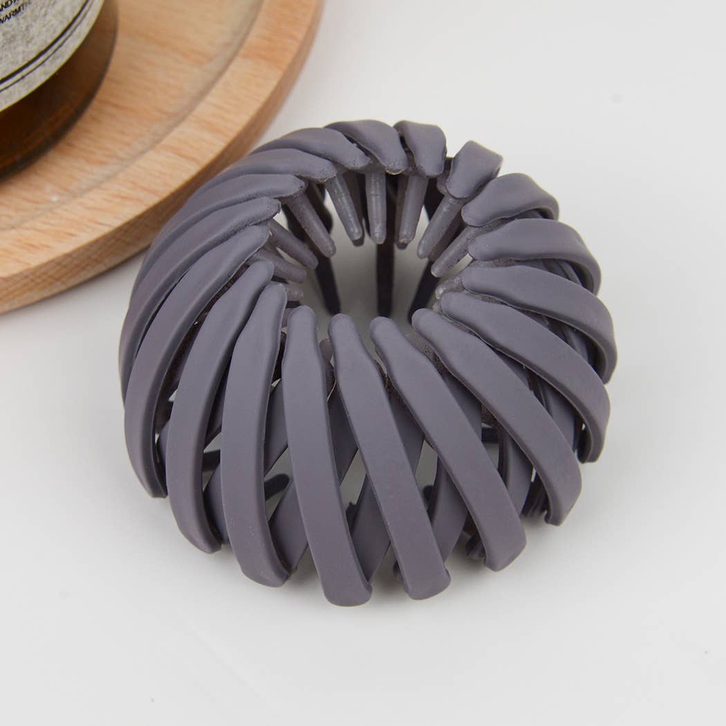 SoapElenGlen – wholesale Hårklämma - Dam – Expanderbar Matt Hästsvans Hållare, Bun Nest Hårhållare10