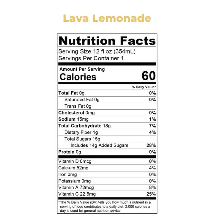Midwest Juicery - Wholesale Fruit Juice - Lava Lemonade
