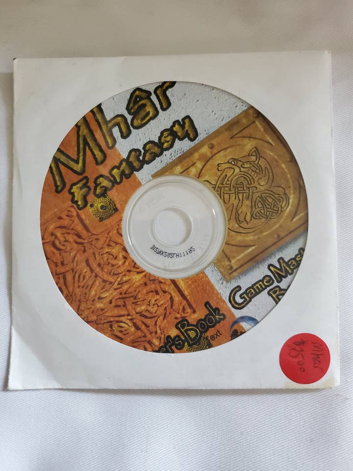 Mhar GM Guide & Players Handbook CD for wholesale by Fool's Moon Entertainment, Inc.