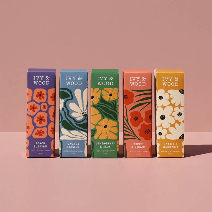Ivy & Wood - Wholesale Room & linen spray - Peach Blossom Room Spray2