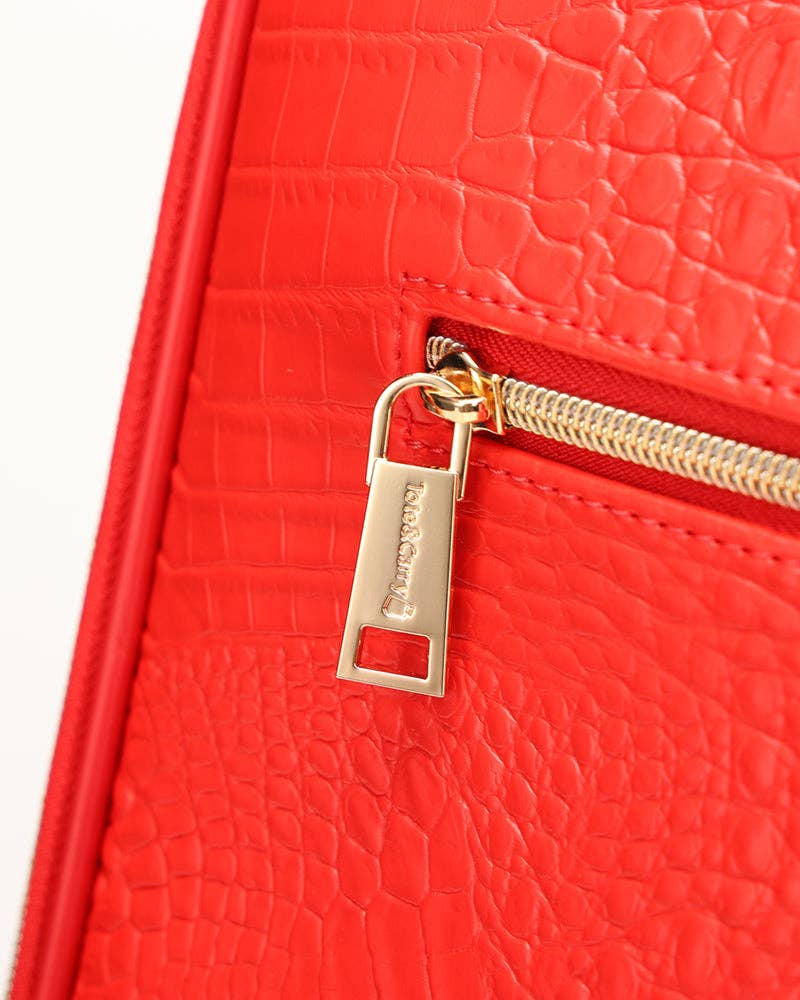 Tote&Carry - Wholesale Luggage - Apollo 2 Suitcase 2 Piece Set in Red15