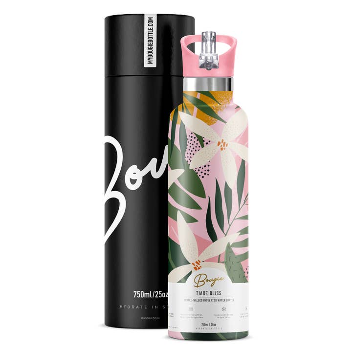 TIARE BLISS  Island-inspired 25 oz Insulated Water Bottle  and other Purchase Wholesale brûleur bougie. Free Returns & Net 60 Terms on Faire trending on Faire.