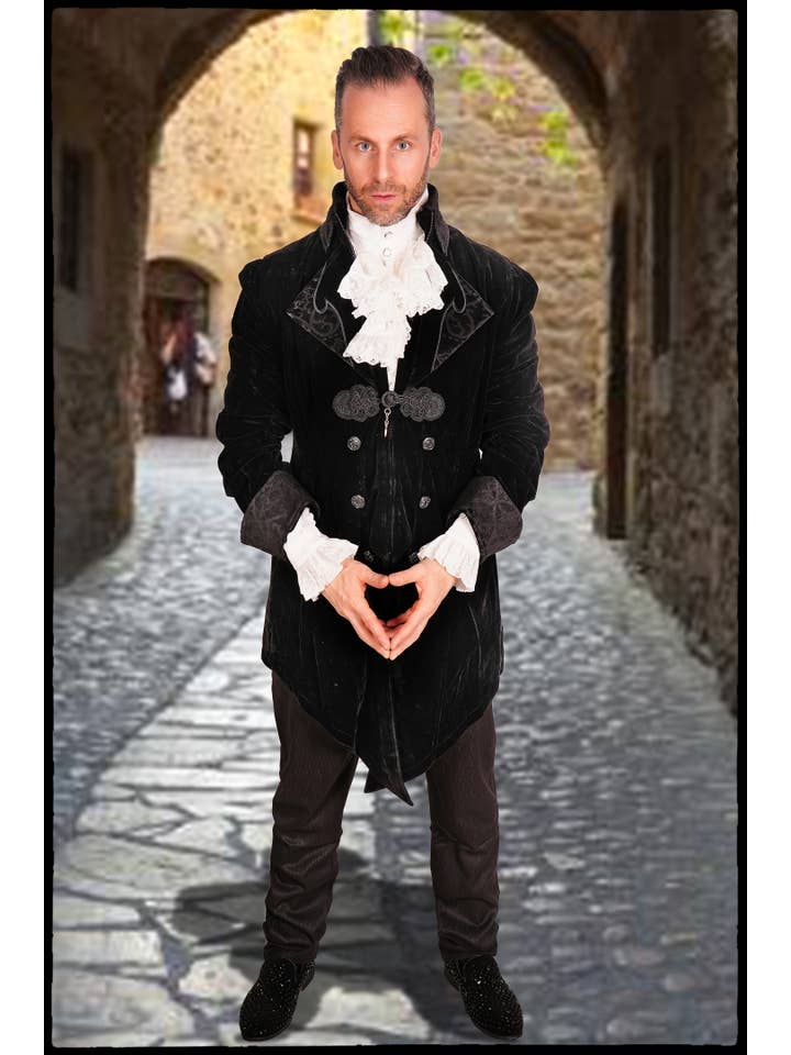 Western Fashion - Vendita all'ingrosso Giacca - Uomo - CT2201 - Giacca a coda di rondine gotica vintage
