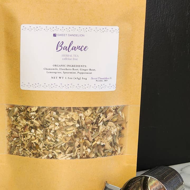 Sweet Dandelion, llc - Wholesale Loose Tea - Balance Herbal Tea7