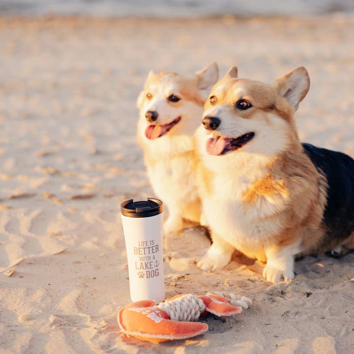 Pavilion - Wholesale Pet Rope Toy - Dog - Lake Dog - 12" Canvas Dog Toy on Rope2