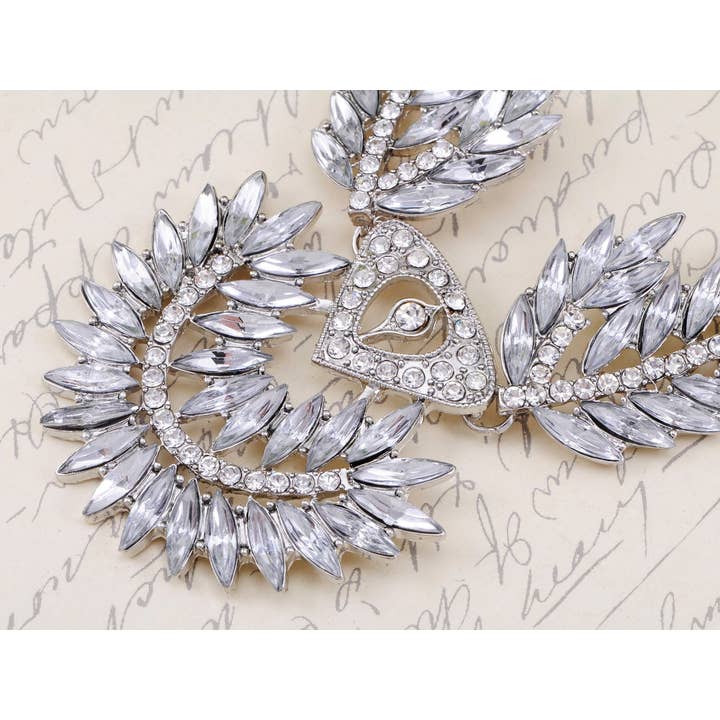 AK Brand - Wholesale Pendant/Charm Necklace - Royal White Pearl Pendant Collar Necklace3