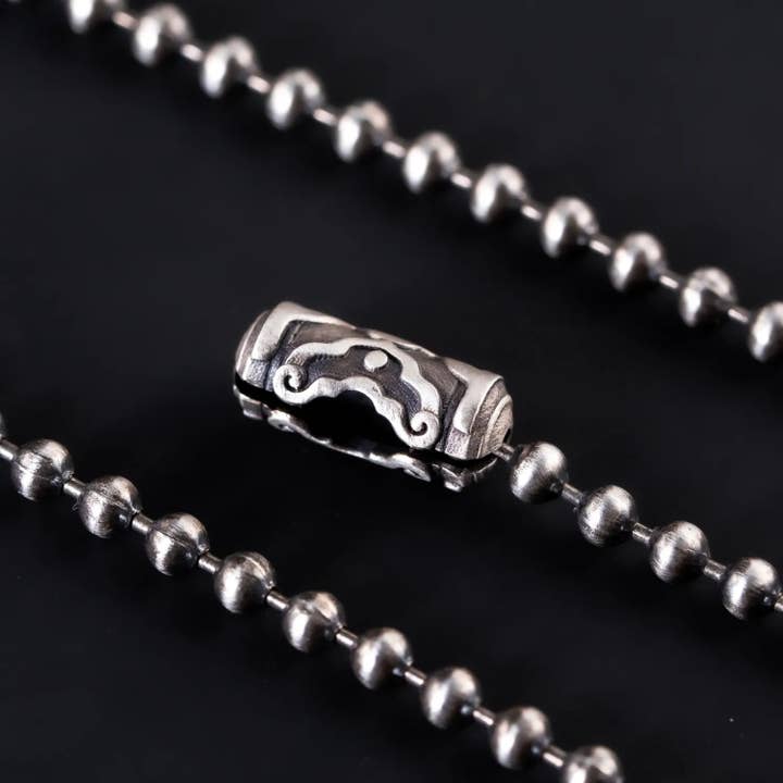 Coppertist.wu - Venta al por mayor Collares de cadenas y eslabones - Collar con cadena de bolas Ruyi, 3 mm5