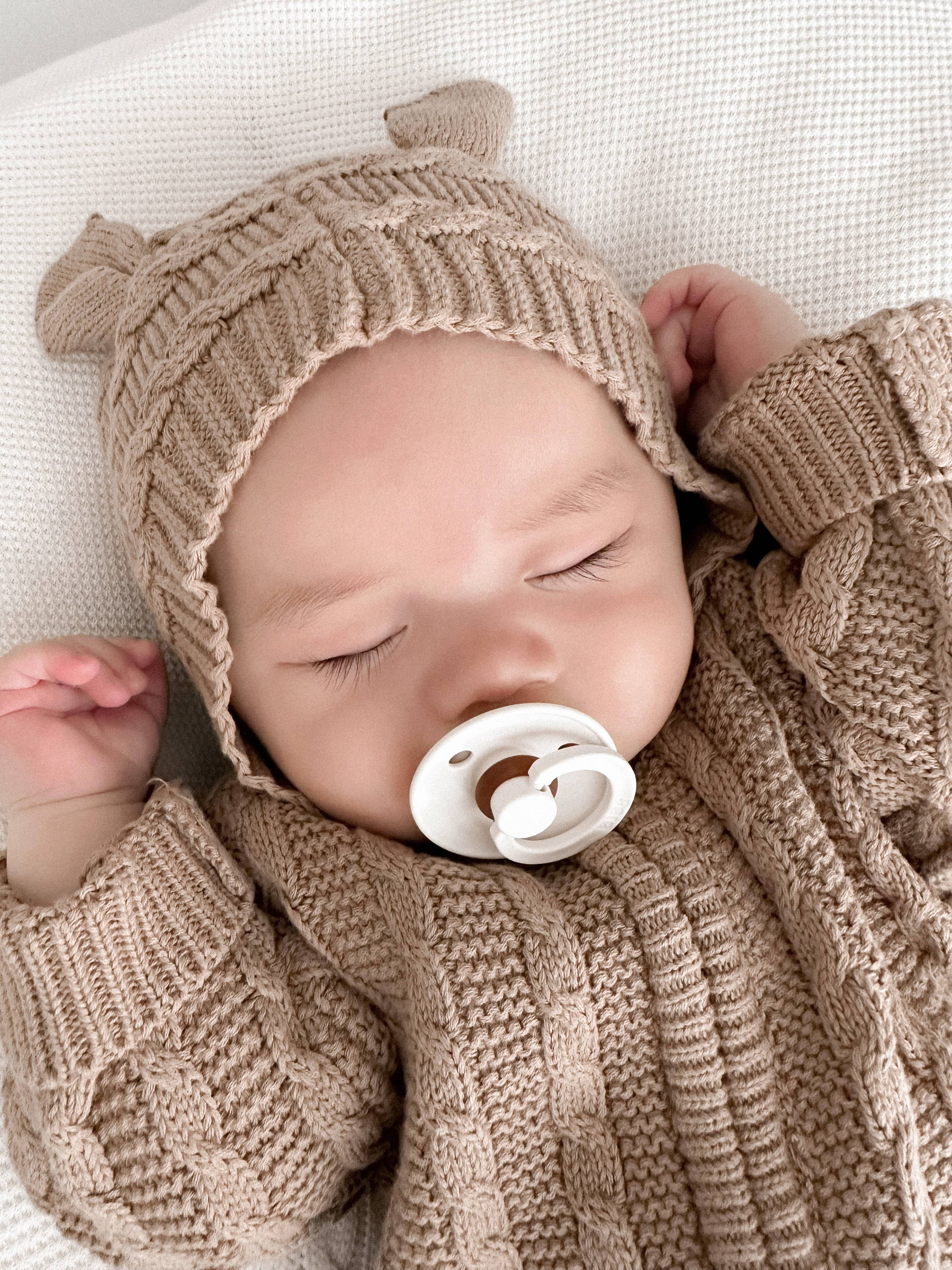 Gand Combinaison bébé Baby Bear en maille torsadée - Acorn en vente sur Faire1