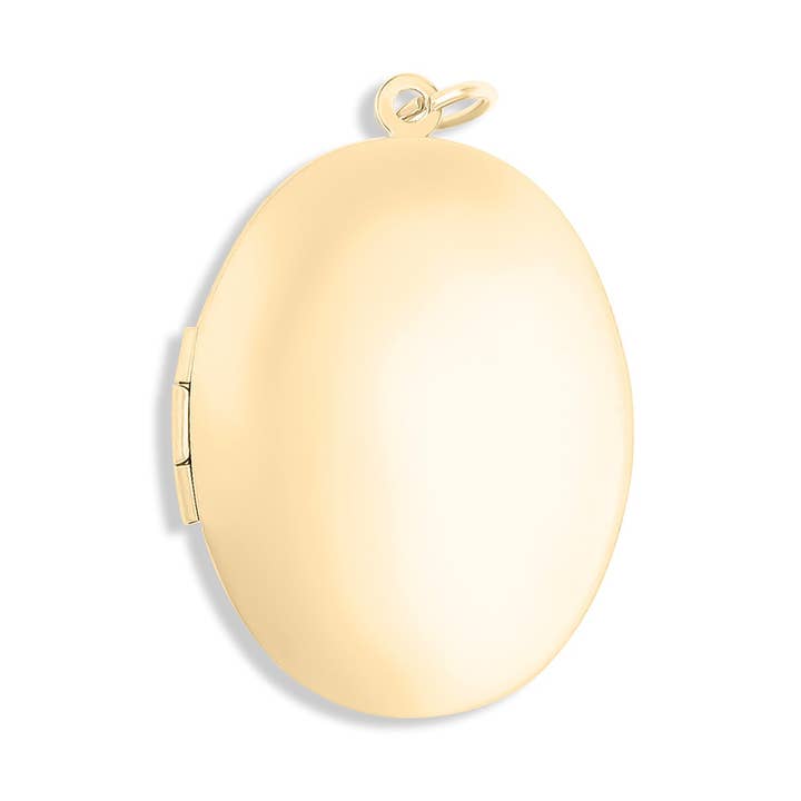 Small - 18K Gold PVD Stainless Steel Oval Locket and other Purchase Wholesale beveled glass ornaments. Free Returns & Net 60 Terms on Faire trending on Faire.