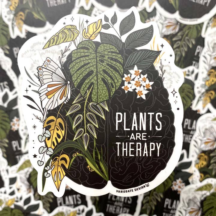 STICKER | Växter är terapi för wholesale av Variegate Design