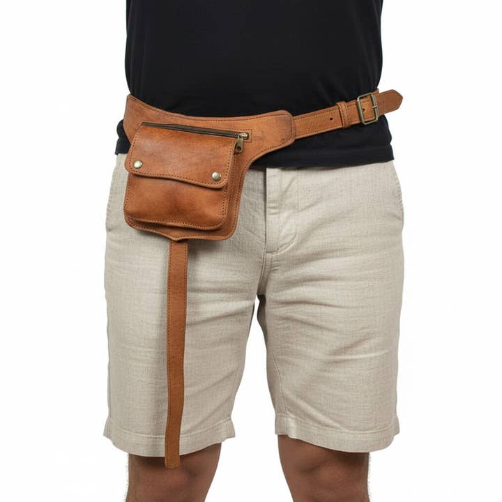 Hecho a mano – wholesale Belt bag – Women’s – Leather holster Photo 040