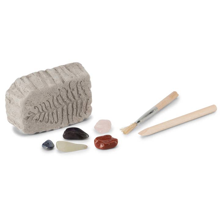 Heebie Jeebies USA - Wholesale Toy Set - Kids - Gemstone Dig Geology in Scientific Beaker5