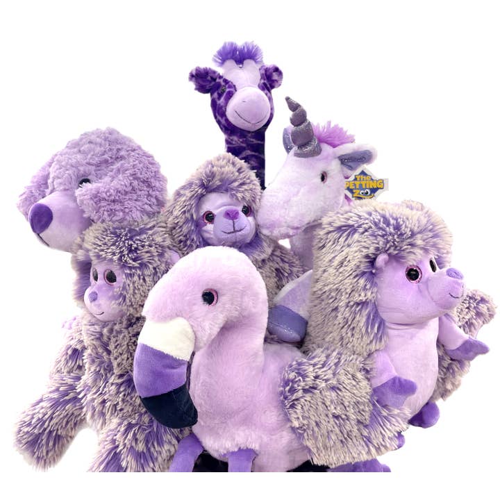 The Petting Zoo – wholesale Fyllda/plyschleksaker - Barn och baby – 20" (50cm) Lila Pazzion Sloth1