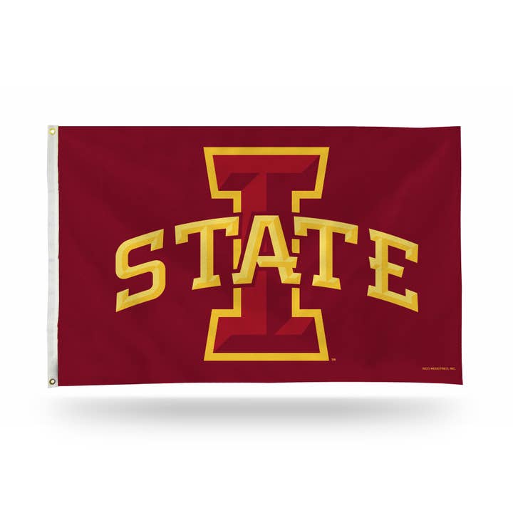 NCAA Iowa State Cyclones Standard 3' x 5' Banner Flag for wholesale by Rico Industries