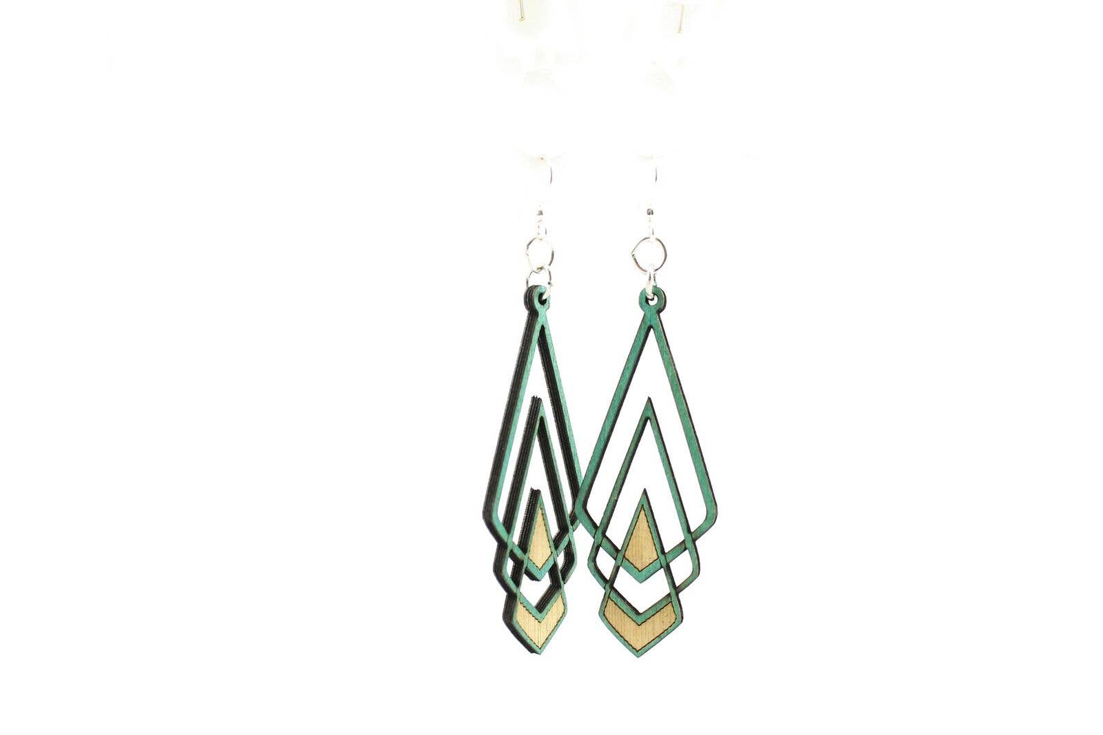 Recyle Teasures Boutique Simple Delicate Beaded Earrings for Women /& Teen Girls