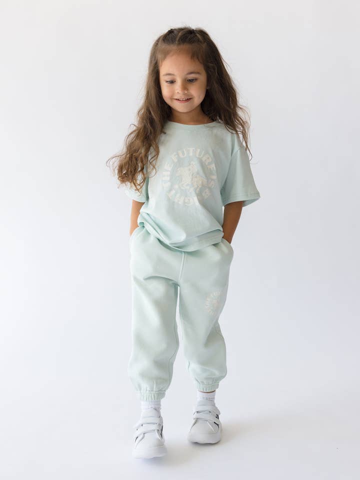 The Future Is Bright Kids Tee for wholesale by Elevated Faith