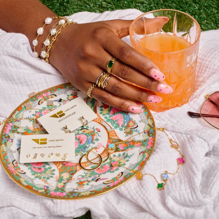 Nikki Smith Designs - Wholesale Band/Stacked Ring - Olivia Mixed Metal Stacked Ring Set2