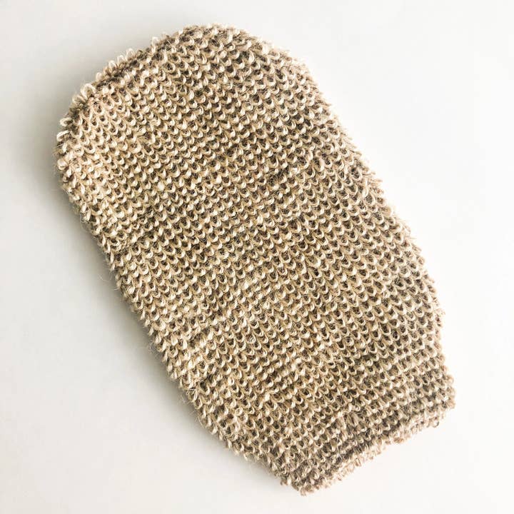 Smile Boutiques - Wholesale Exfoliating Gloves/Mitts - Natural Jute Mitt - Organic Biodegradable Exfoliating